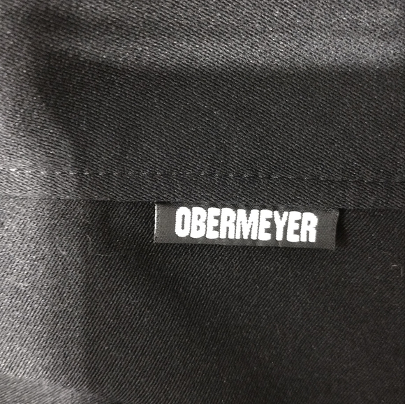 Vintage Obermeyer Wool Blend Skiing Pants Women's 12 Black Sporty Outdoor Retro - Picture 7 of 9